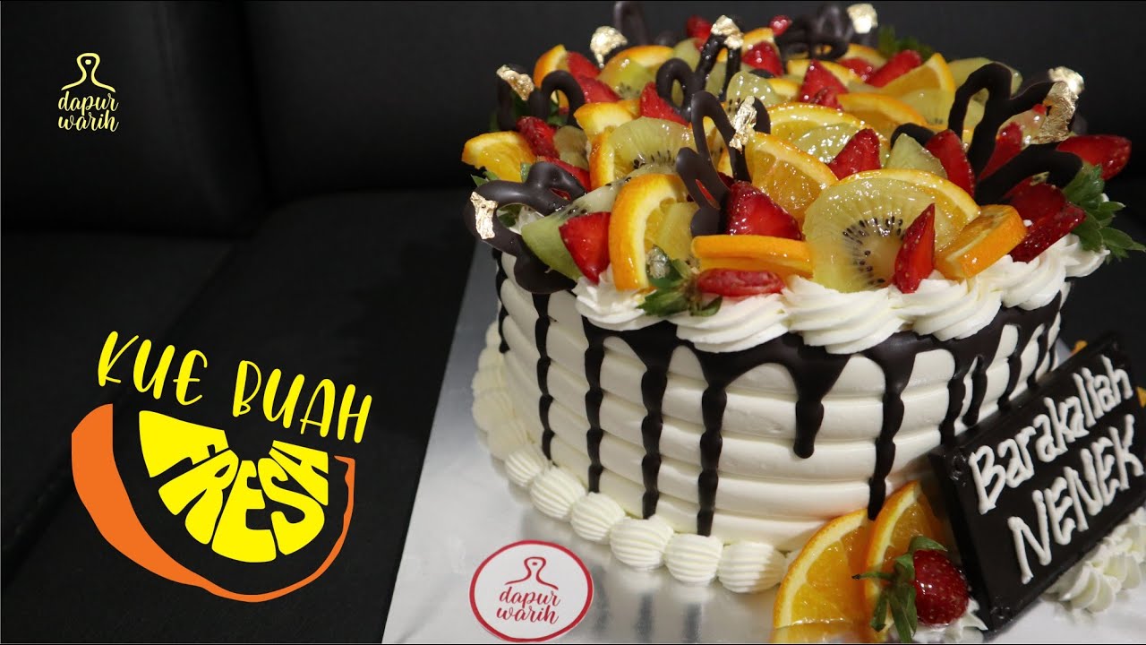 Detail Menghias Kue Tart Dengan Buah Nomer 22