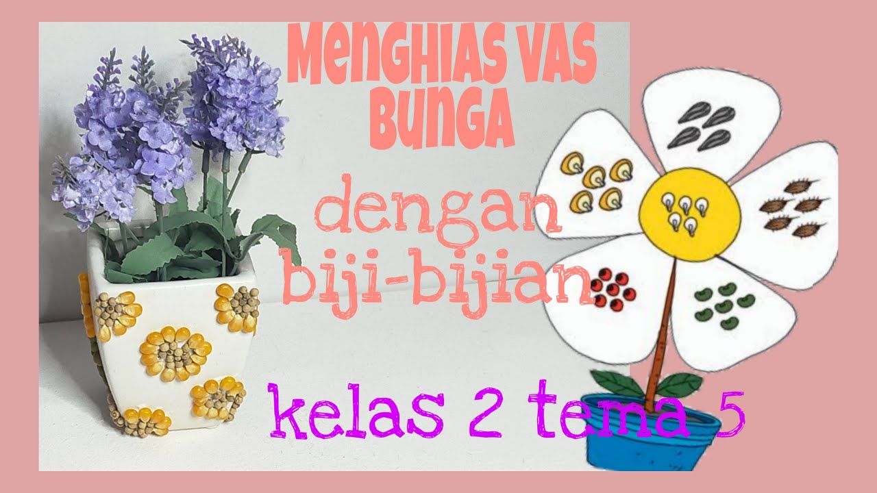 Detail Menghias Pot Dengan Biji Bijian Nomer 29