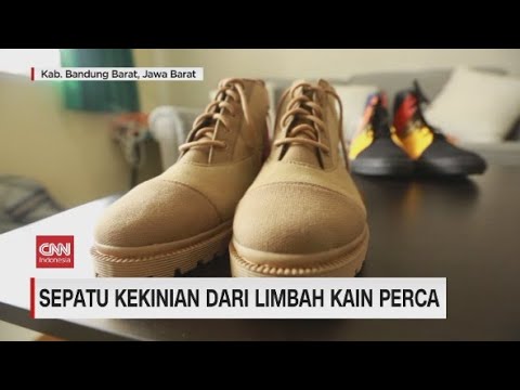 Detail Menghias Sepatu Dengan Kain Perca Nomer 45