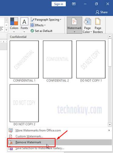 Detail Menghilangkan Background Tulisan Di Word Nomer 22