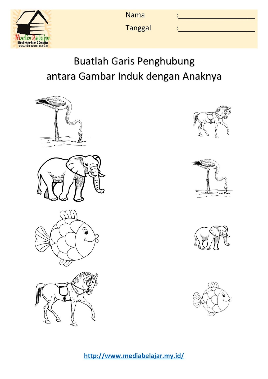 Detail Menghubungkan Gambar Dengan Tulisan Nomer 5