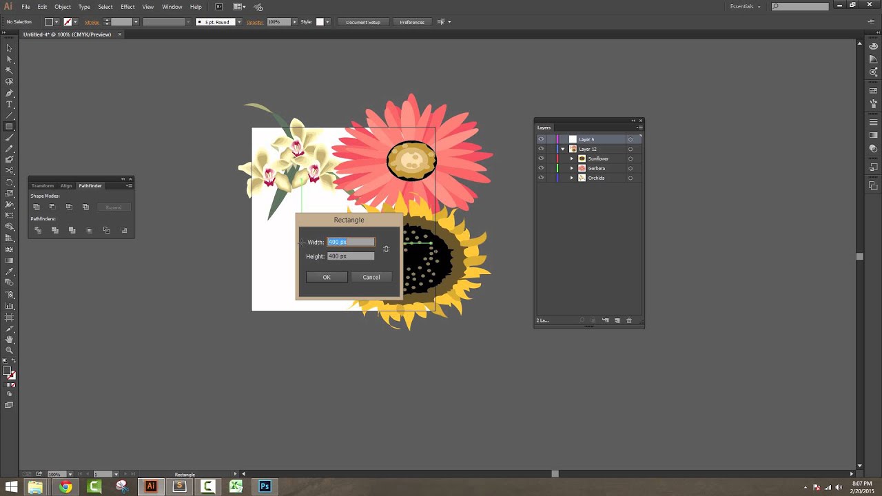 Detail Mengkrop Gambar Di Adobe Illustrator Cs6 Nomer 39