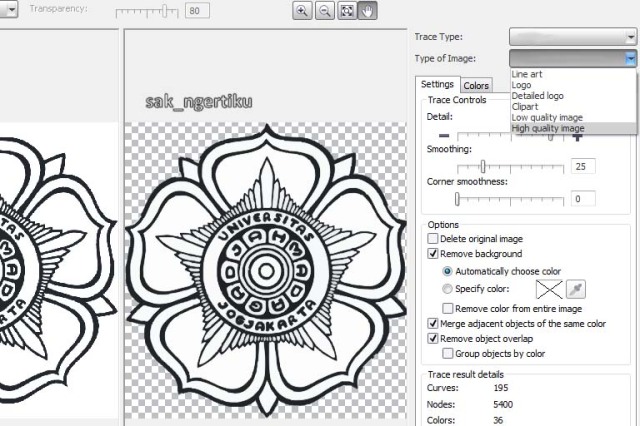 Detail Mengubah Corel Menjadi Gambar Nomer 39