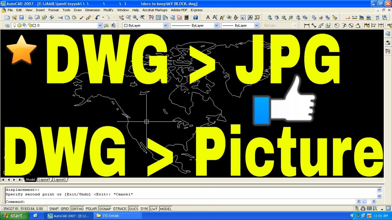 Detail Mengubah Gambar Dwg Ke Jpng Nomer 24