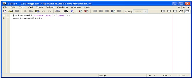 Detail Mengubah Gambar Ke Matrix Dengan Matlab Nomer 2