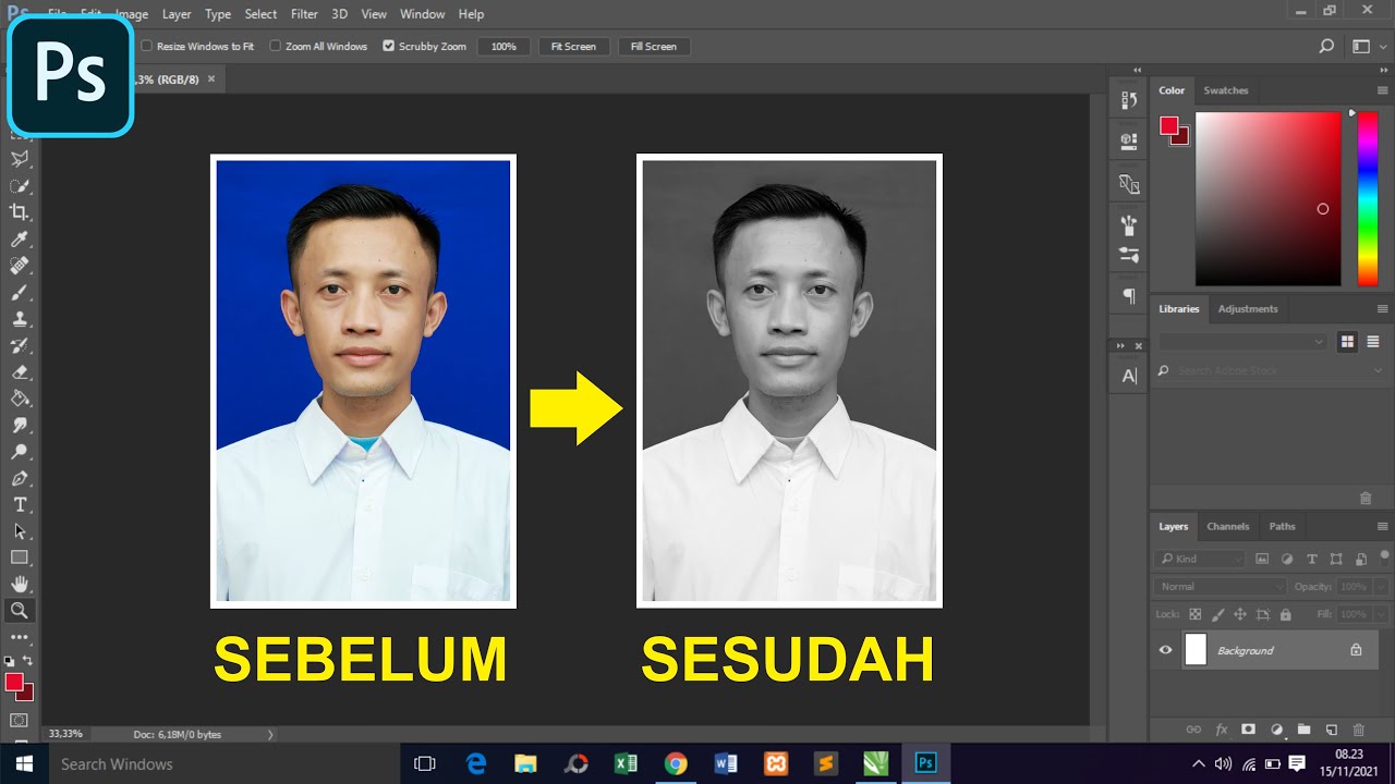 Detail Mengubah Gambar Menjadi Hitam Putih Nomer 12