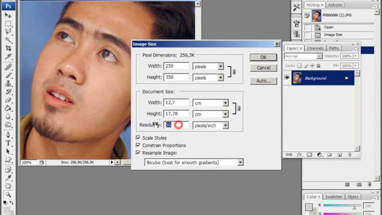 Detail Mengubah Ukuran Foto Dengan Photoshop Nomer 23