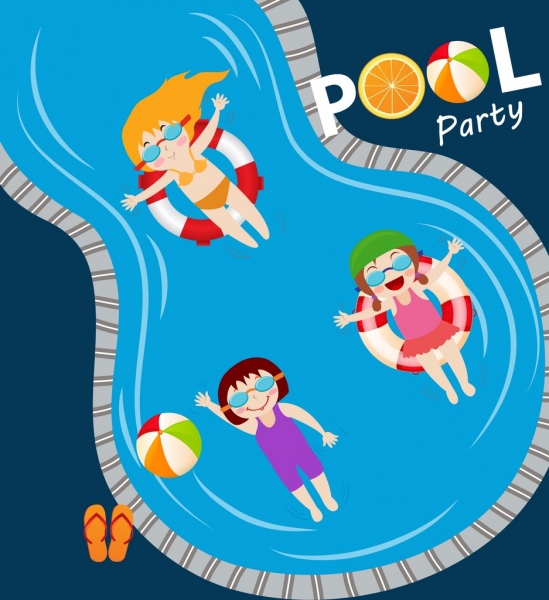 Detail Kolam Renang Vector Nomer 17