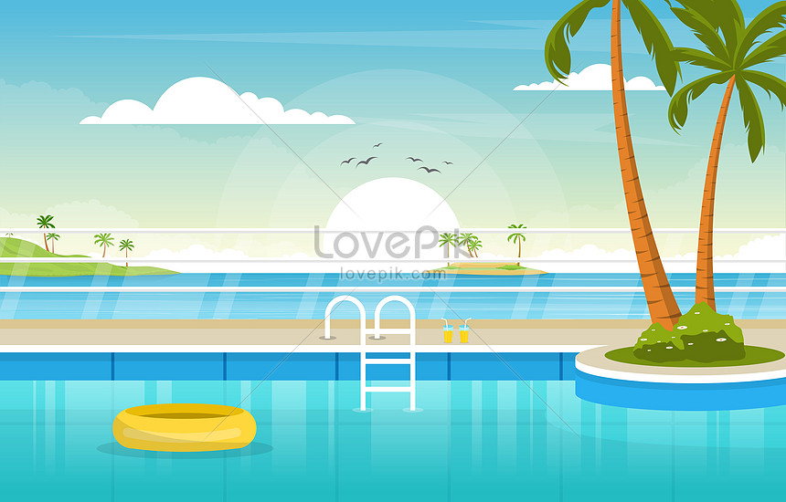 Detail Kolam Renang Vector Nomer 20