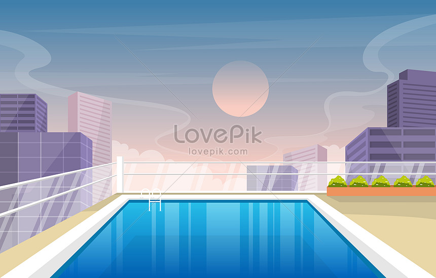 Detail Kolam Renang Vector Nomer 34