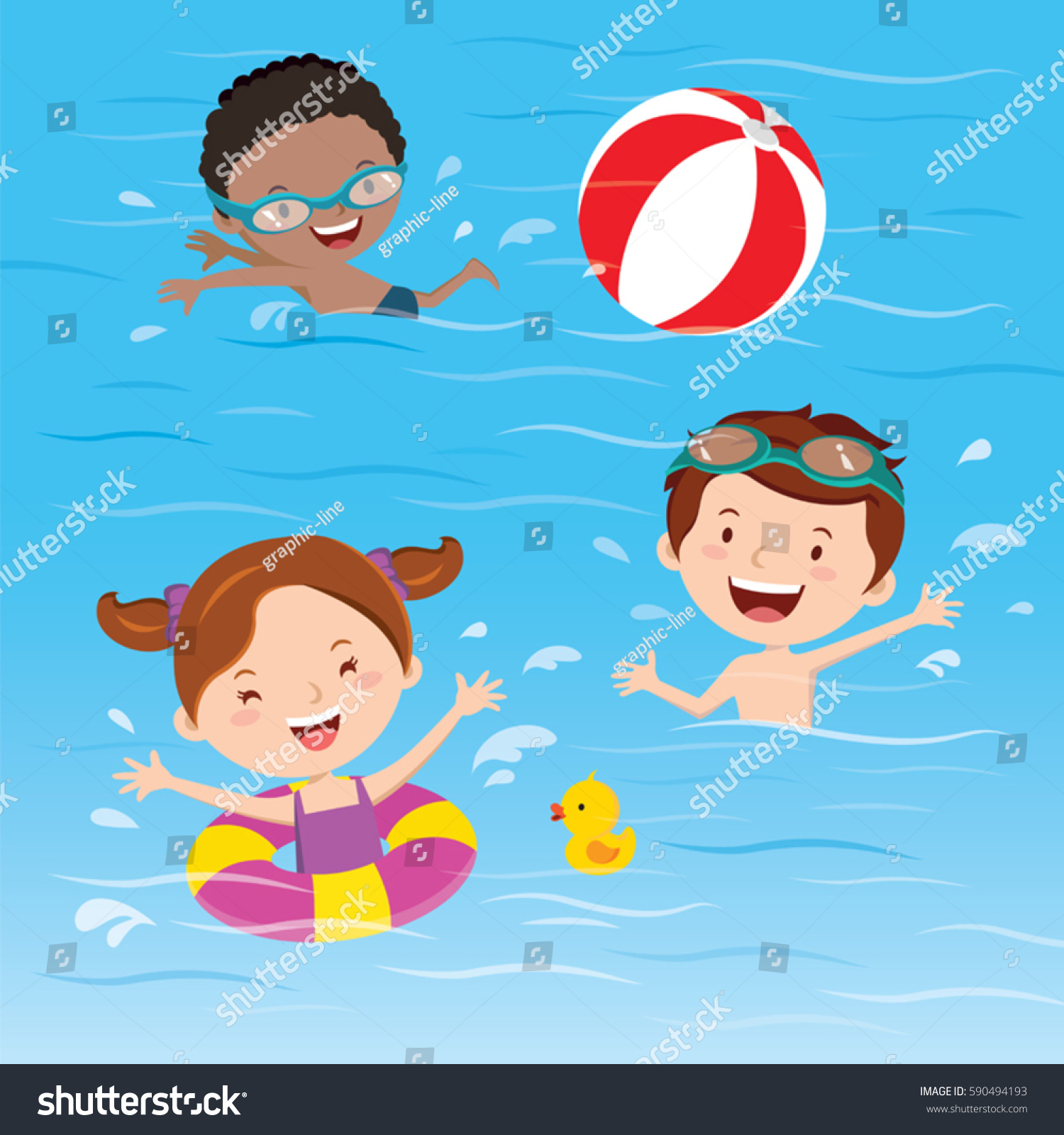 Detail Kolam Renang Vector Nomer 37