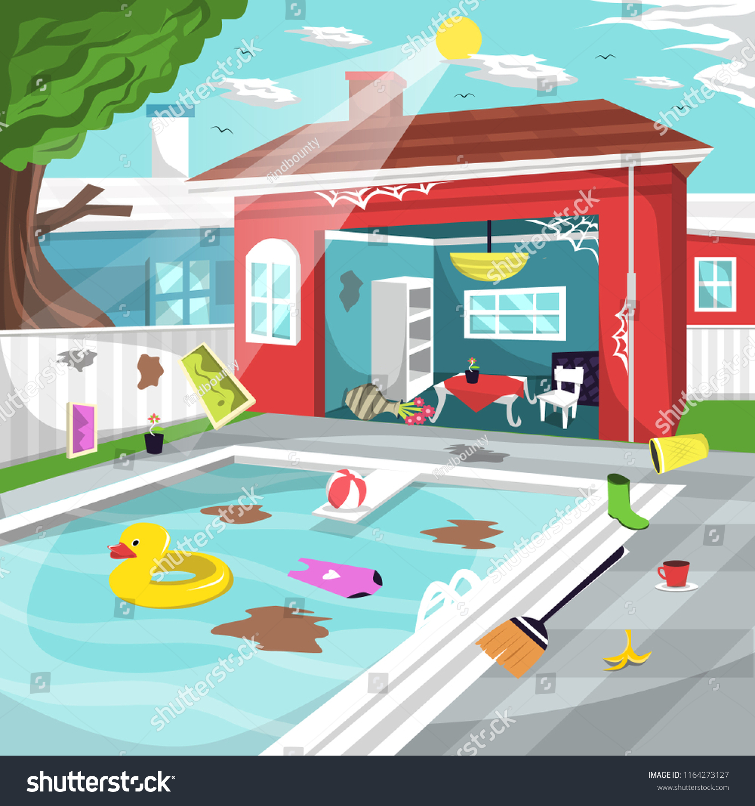Detail Kolam Renang Vector Nomer 39
