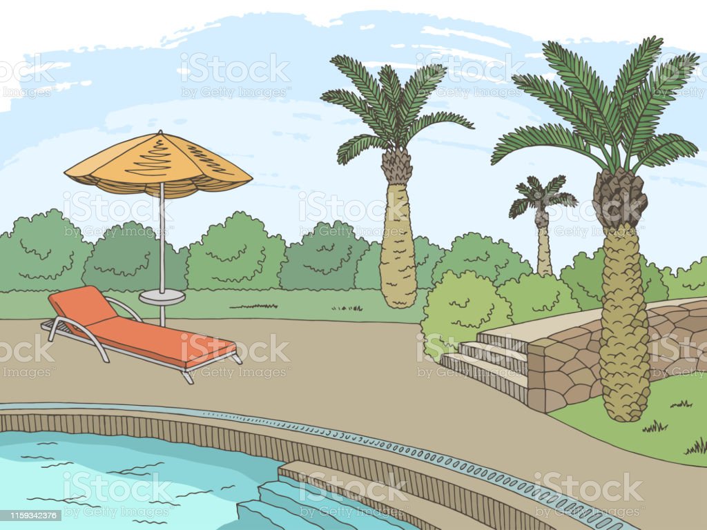 Detail Kolam Renang Vector Nomer 47
