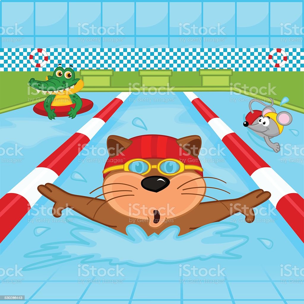 Detail Kolam Renang Vector Nomer 49