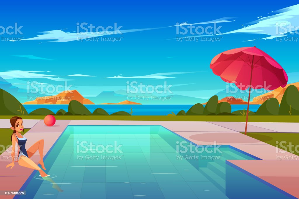 Detail Kolam Renang Vector Nomer 8