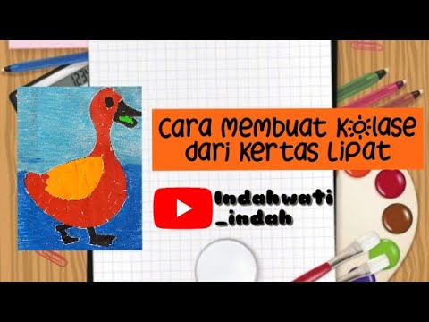 Detail Kolase Bebek Dari Kertas Origami Nomer 3