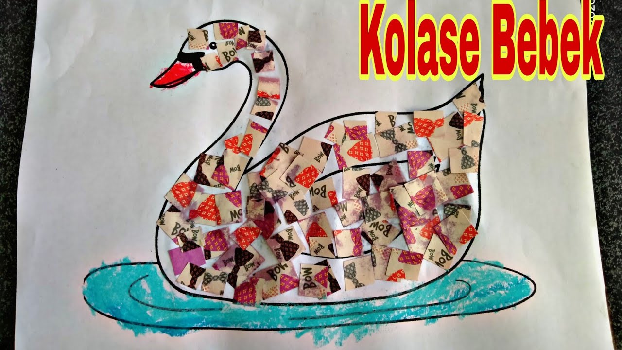 Detail Kolase Bebek Dari Kertas Origami Nomer 6