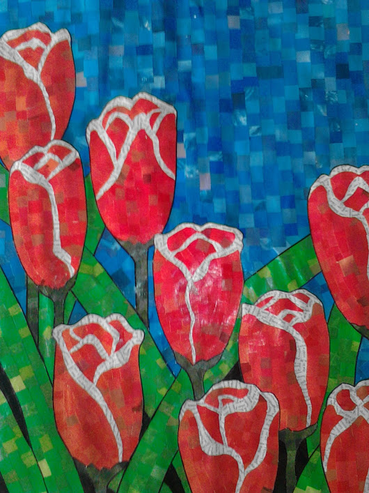 Detail Kolase Bunga Tulip Nomer 35