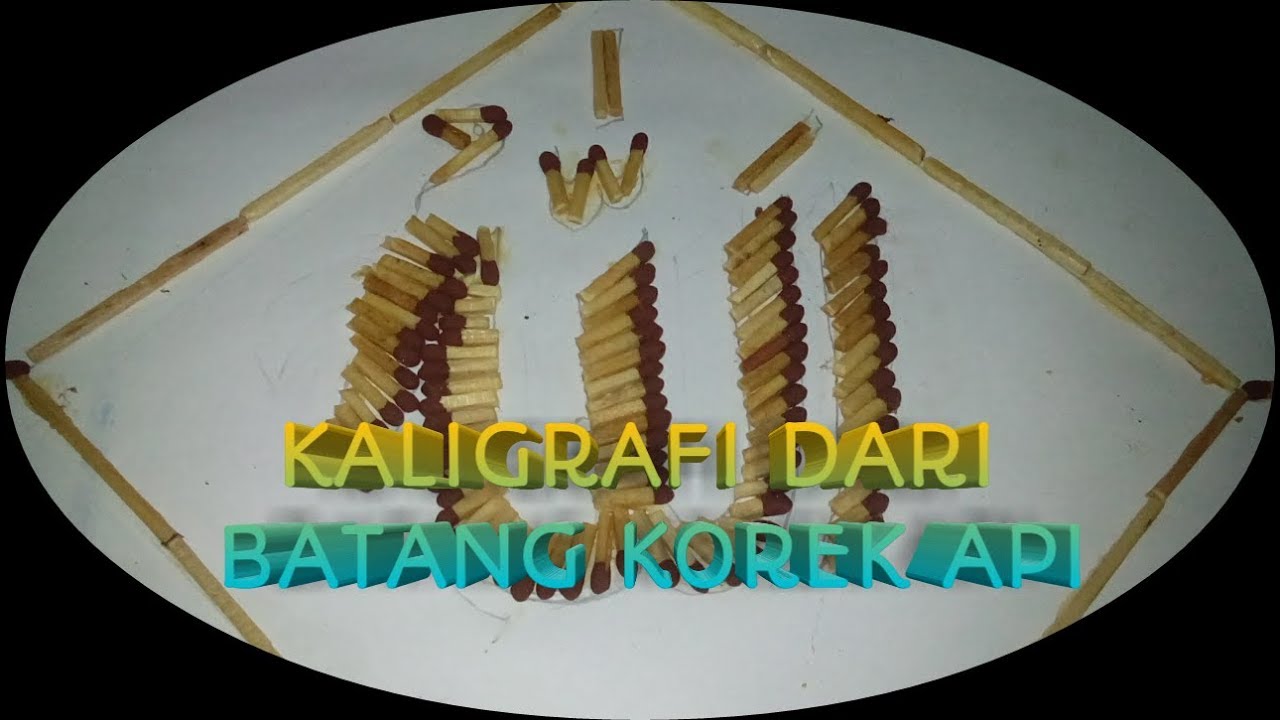 Detail Kolase Dari Korek Api Nomer 8