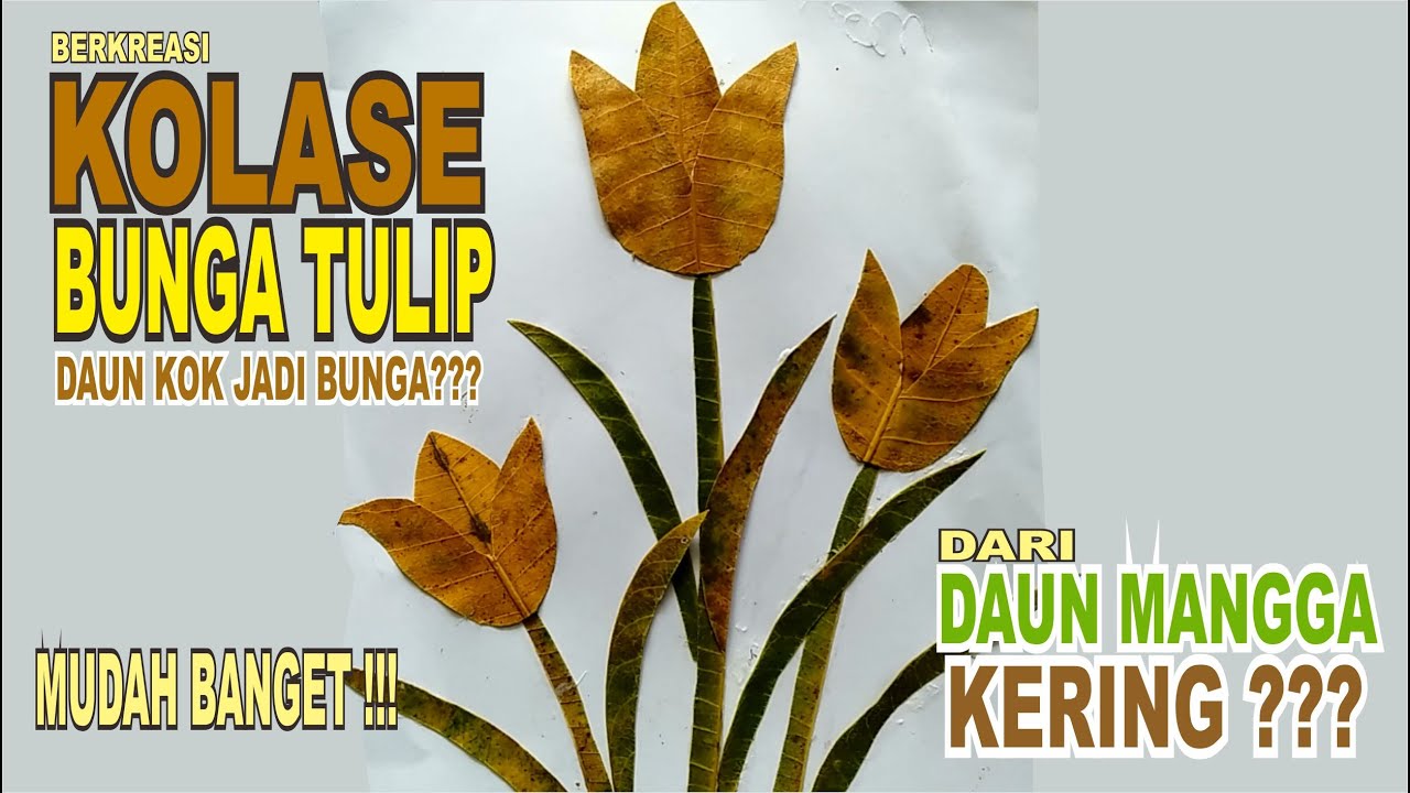 Detail Kolase Daun Kering Bunga Nomer 3