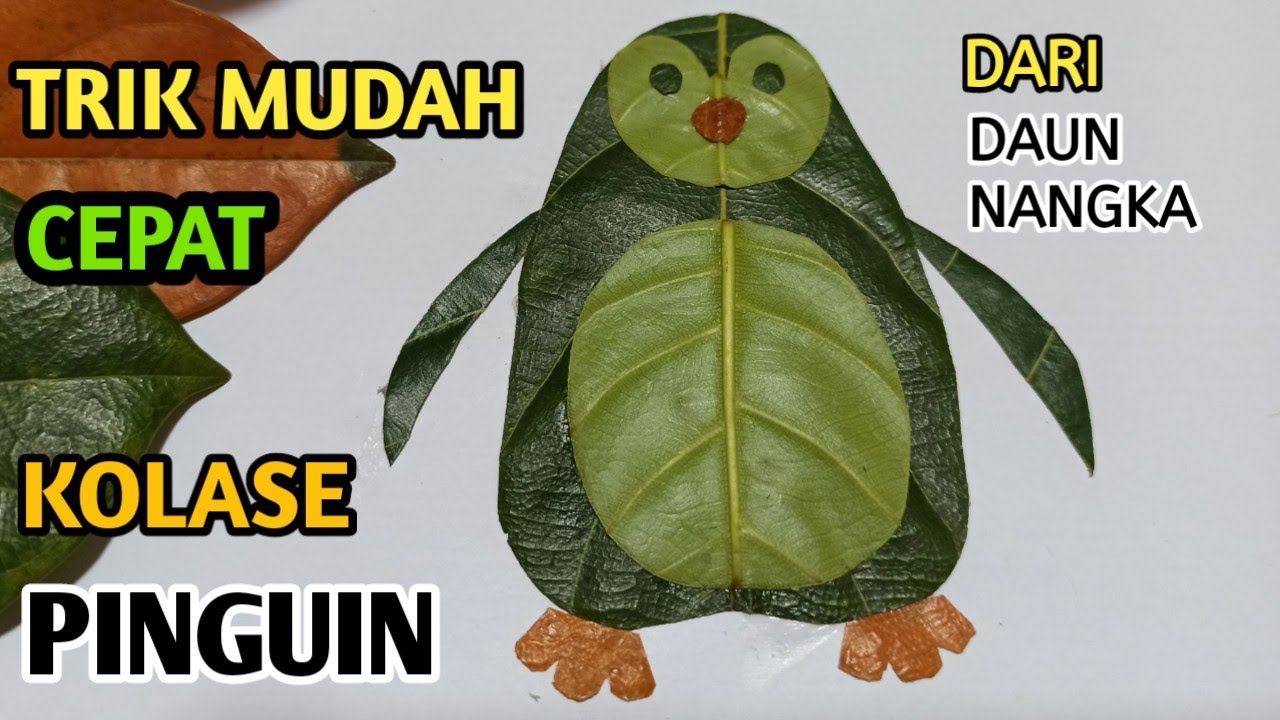 Detail Kolase Hewan Dari Daun Nomer 14