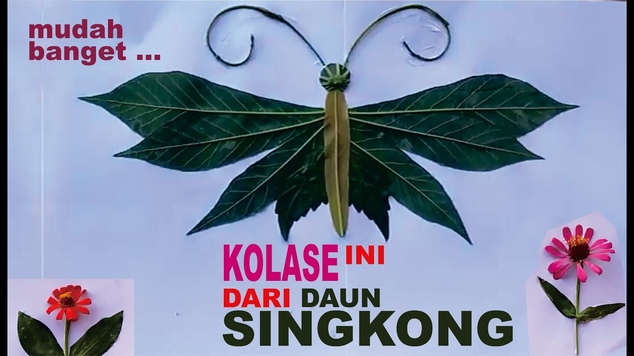 Detail Kolase Hewan Dari Daun Nomer 15