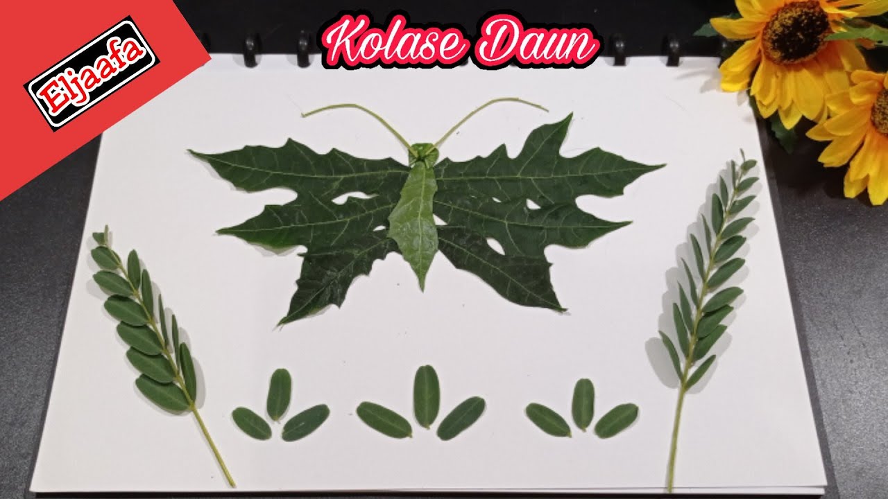 Detail Kolase Hewan Dari Daun Nomer 31