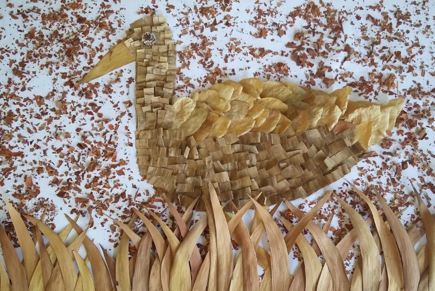 Detail Kolase Hewan Dari Daun Nomer 49