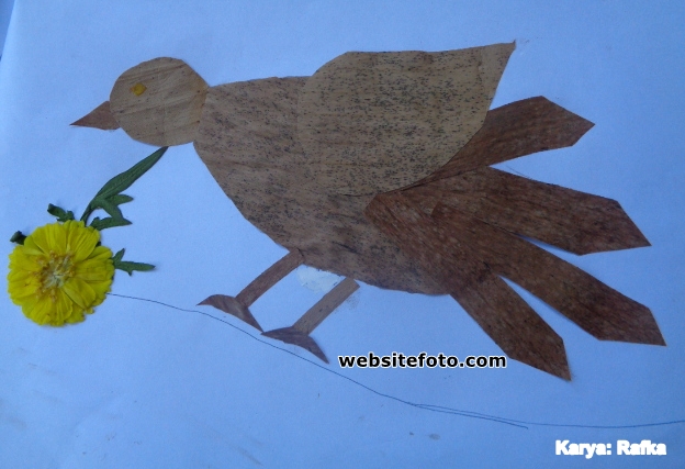 Detail Kolase Hewan Dari Daun Nomer 51