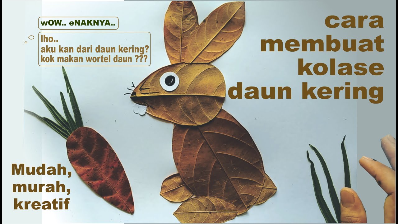 Detail Kolase Hewan Dari Daun Nomer 7
