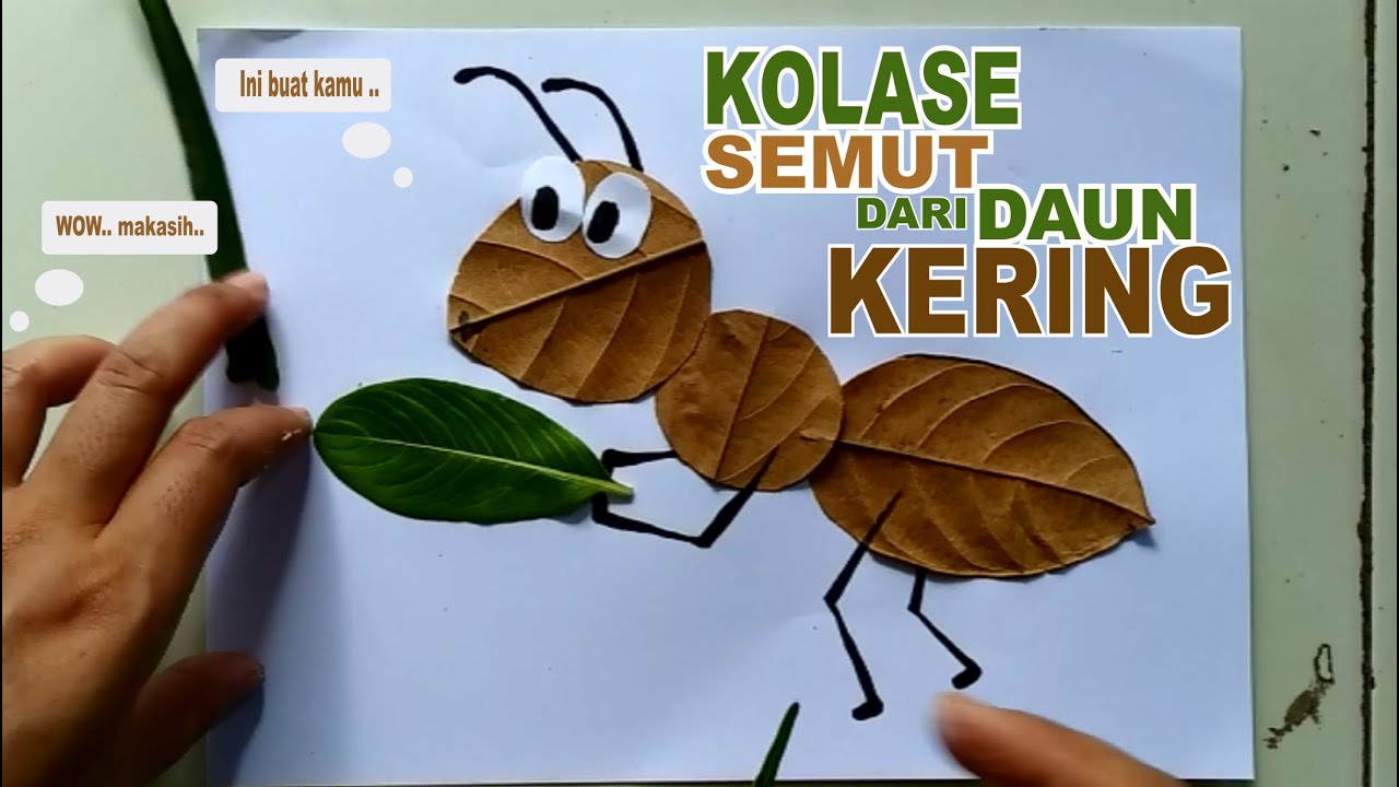 Detail Kolase Hewan Dari Daun Nomer 8