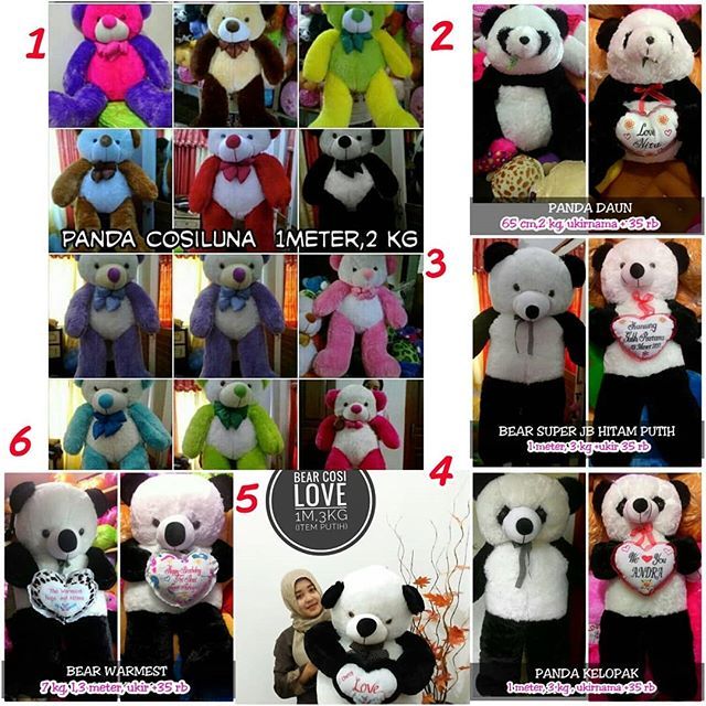 Detail Koleksi Boneka Panda Nomer 9