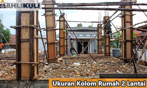 Detail Kolom Rumah 2 Lantai Nomer 56