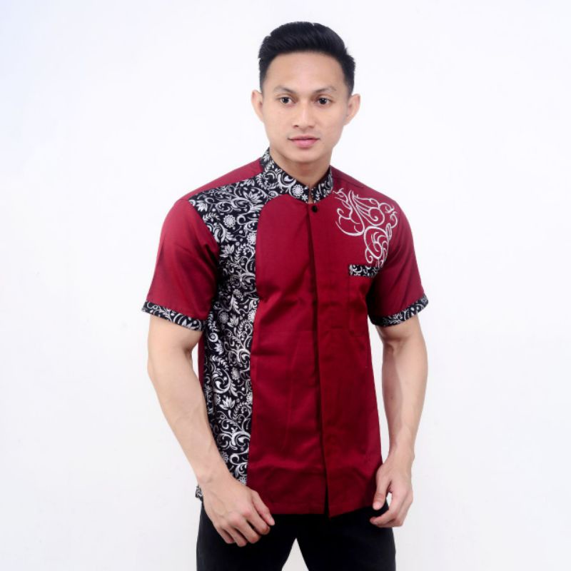 Detail Kombinasi Baju Batik Dan Polos Nomer 12