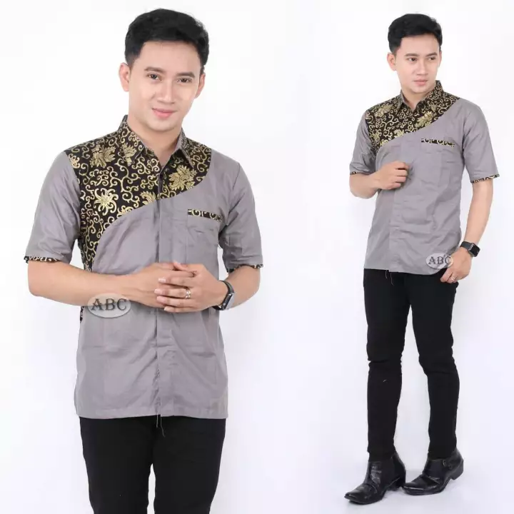 Detail Kombinasi Baju Batik Pria Nomer 2