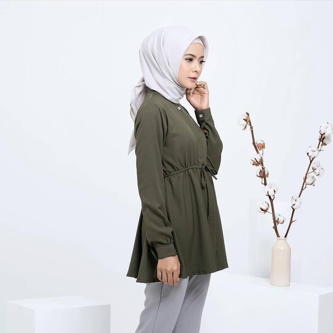 Detail Kombinasi Baju Warna Hijau Army Nomer 16