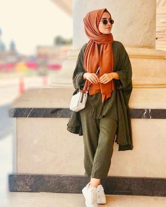 Detail Kombinasi Baju Warna Hijau Army Nomer 40