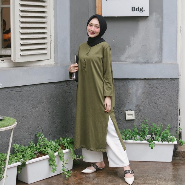 Detail Kombinasi Baju Warna Hijau Army Nomer 52