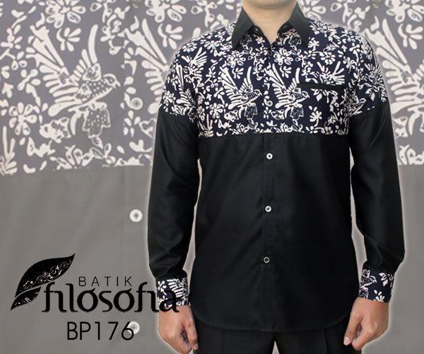 Detail Kombinasi Batik Dengan Kain Polos Nomer 58