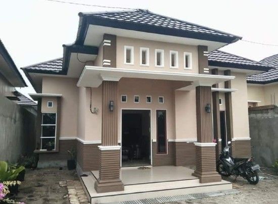 Detail Kombinasi Cat Rumah Warna Hijau Dan Coklat Nomer 10