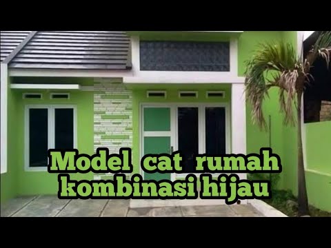 Detail Kombinasi Cat Rumah Warna Hijau Dan Coklat Nomer 18