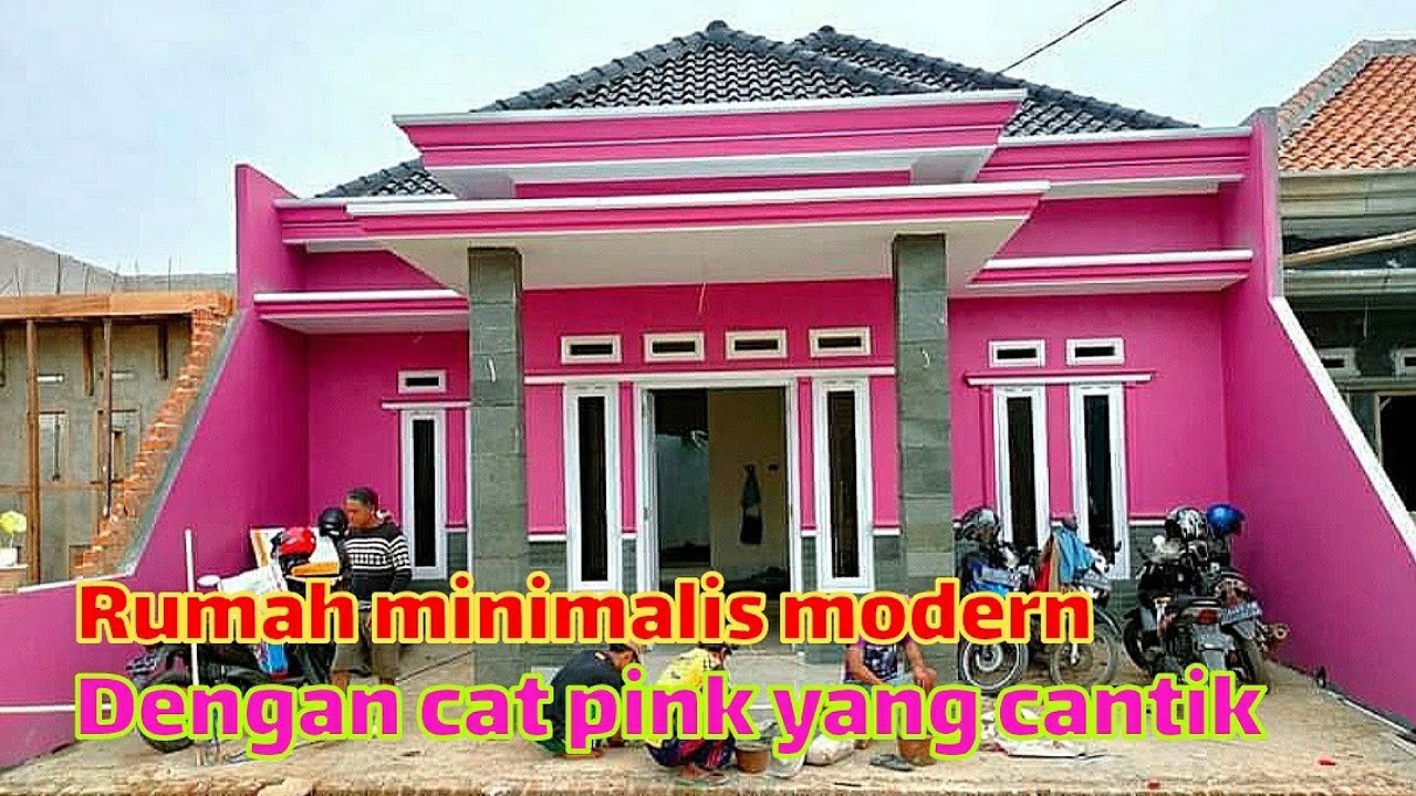 Detail Kombinasi Cat Rumah Warna Pink Nomer 4