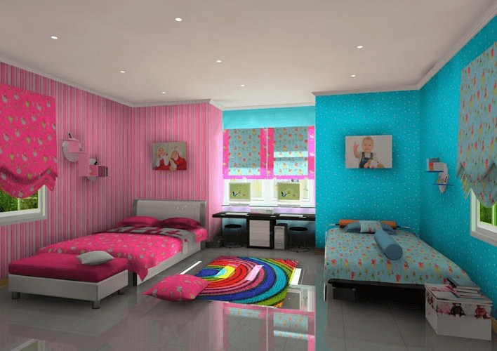 Detail Kombinasi Cat Rumah Warna Pink Nomer 35