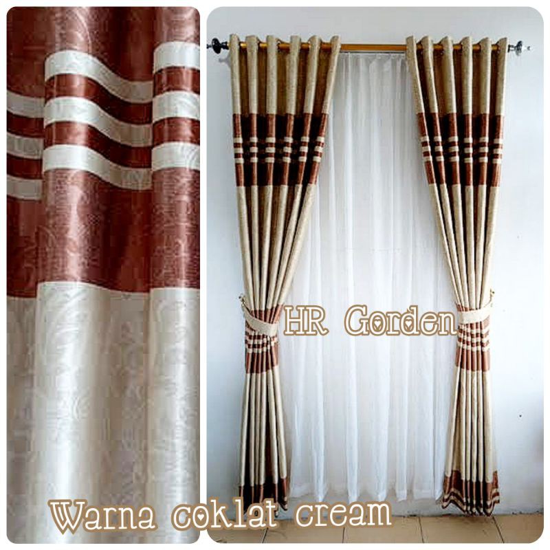 Detail Kombinasi Gorden Warna Coklat Nomer 12