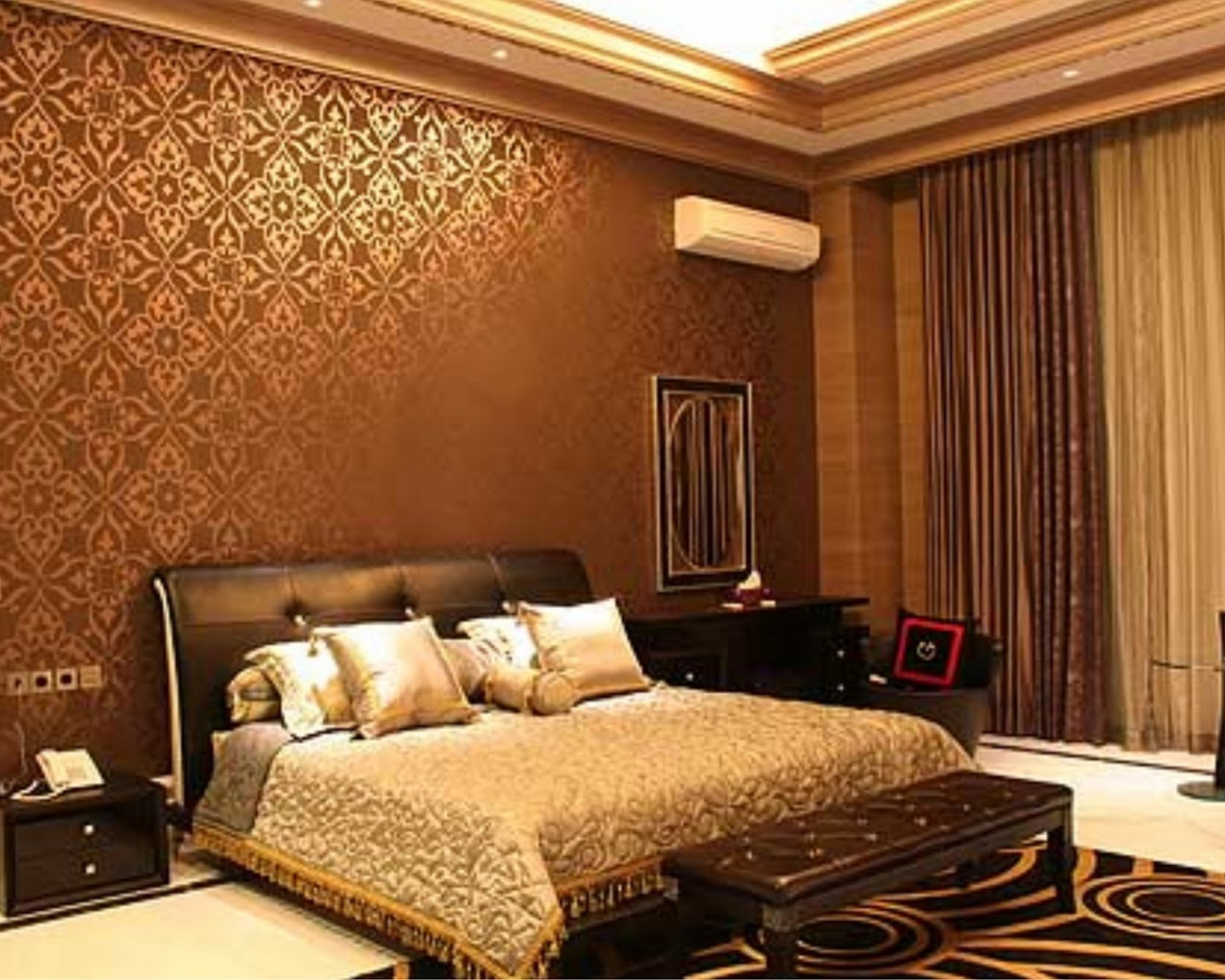 Detail Kombinasi Wallpaper Dinding Kamar Tidur Nomer 50