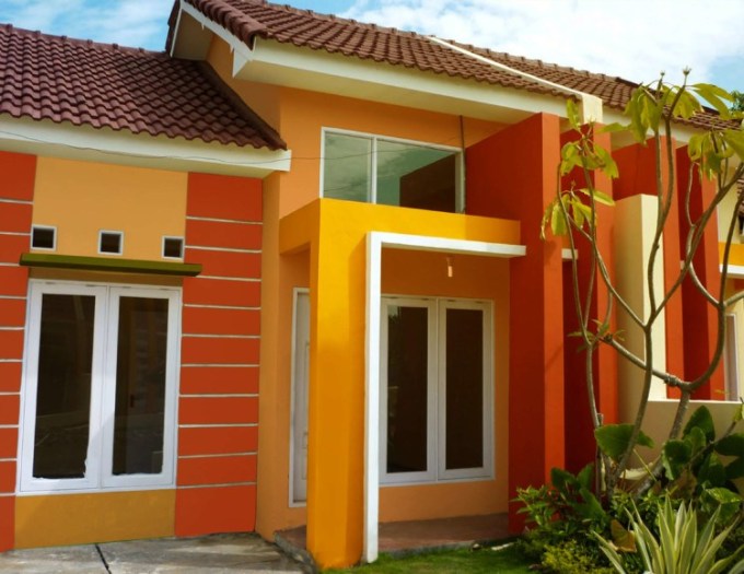 Detail Kombinasi Warna Cat Depan Rumah Nomer 25