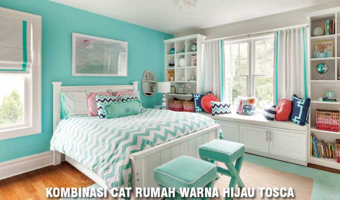 Detail Kombinasi Warna Cat Hijau Tosca Nomer 41