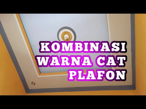Kombinasi Warna Cat Plafon Gypsum - KibrisPDR