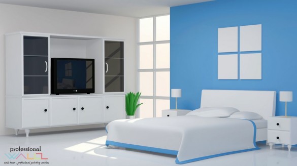 Detail Kombinasi Warna Cat Rumah Biru Nomer 20
