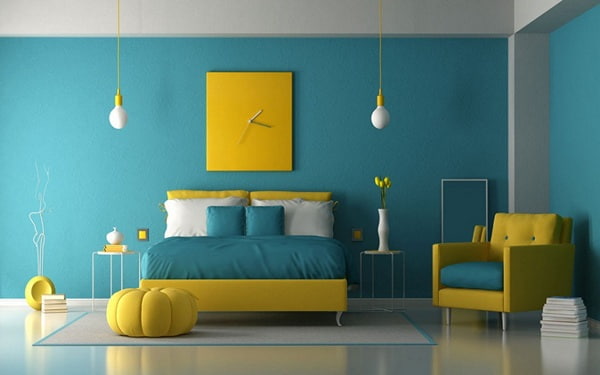 Detail Kombinasi Warna Cat Rumah Biru Nomer 26
